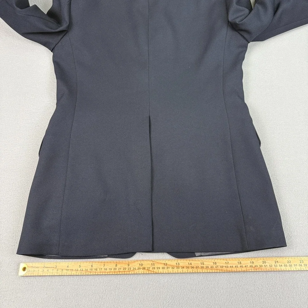 Vintage Panatela Levis Blazer Mens 40L Navy Blue Sport Coat Jacket 2 Button USA